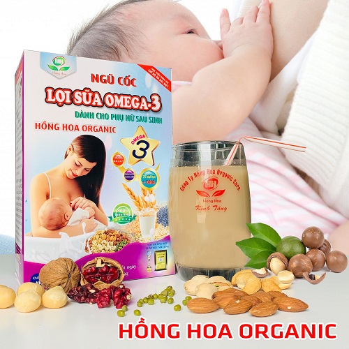 Phao sữa hữu cơ Hồng Hoa