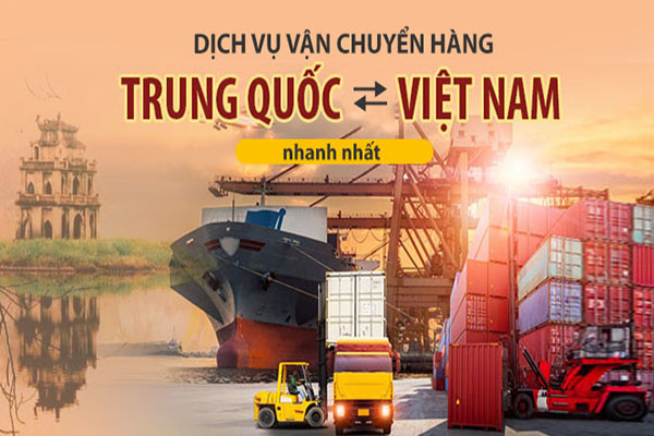 Vận chuyển hàng từ Trung Quốc về Việt Nam